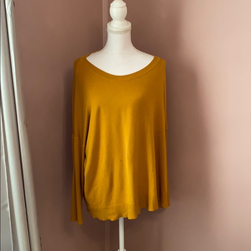 Mustard fall sweater